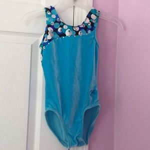 GK blue 🔹gymnastics leotard
